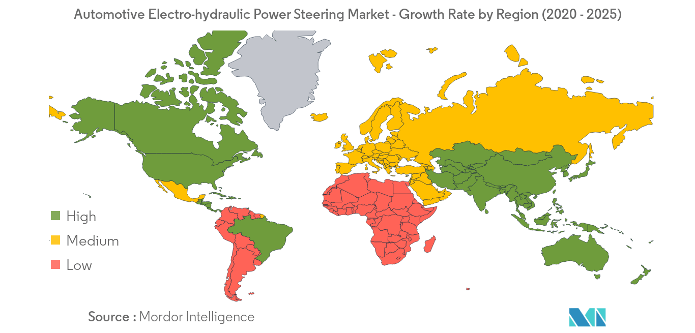 Automotive Electro-hydraulic Power Steering Market_Geography