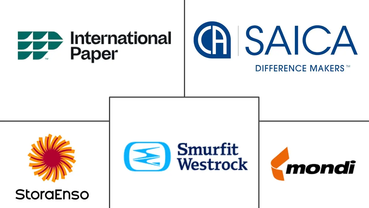 Major players in EMEA Corrugated Board Packaging industry