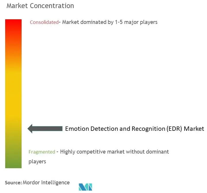 Emotion Detection And Recognition (EDR) Market Concentration