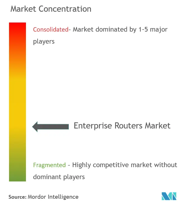 Enterprise Routers Market Concentration