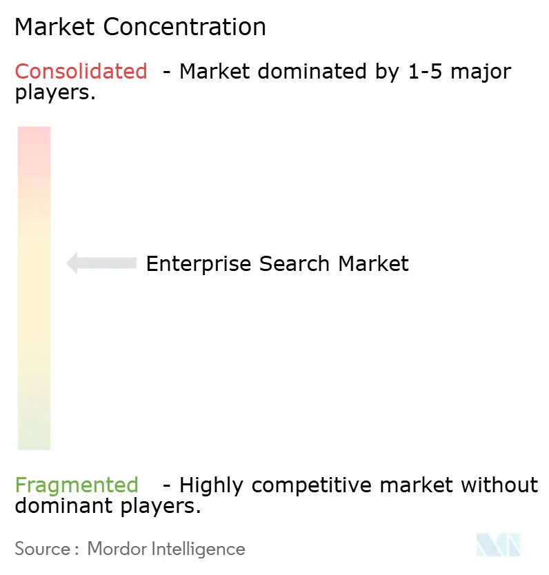 Enterprise Search Market Concentration