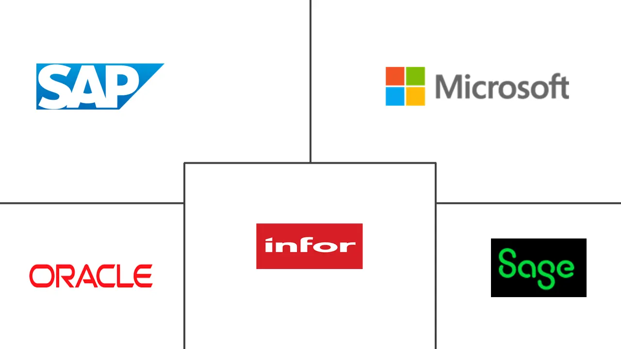 Major players in ERP Platform Consolidation industry