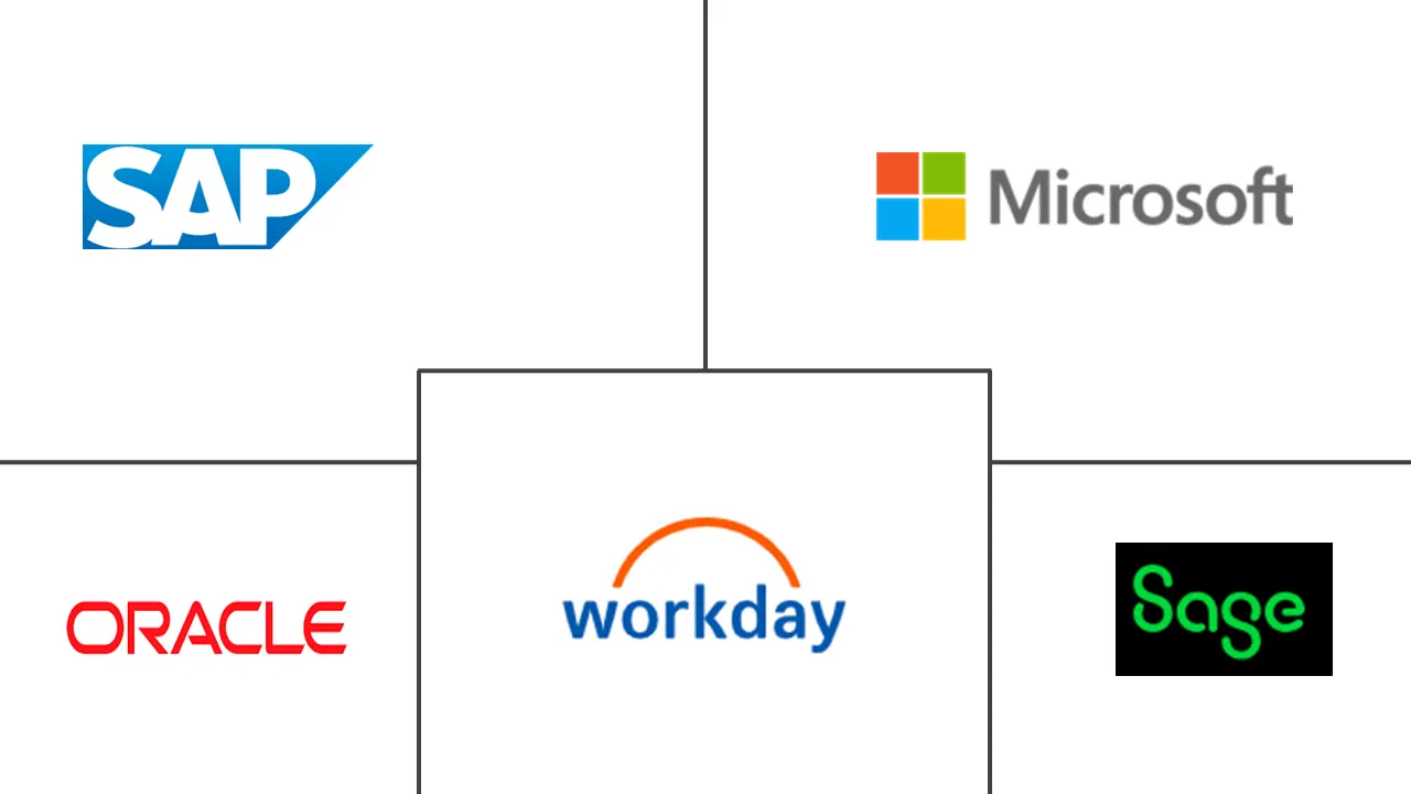 Major players in ERP Vendor Ecosystem And Marketplace industry