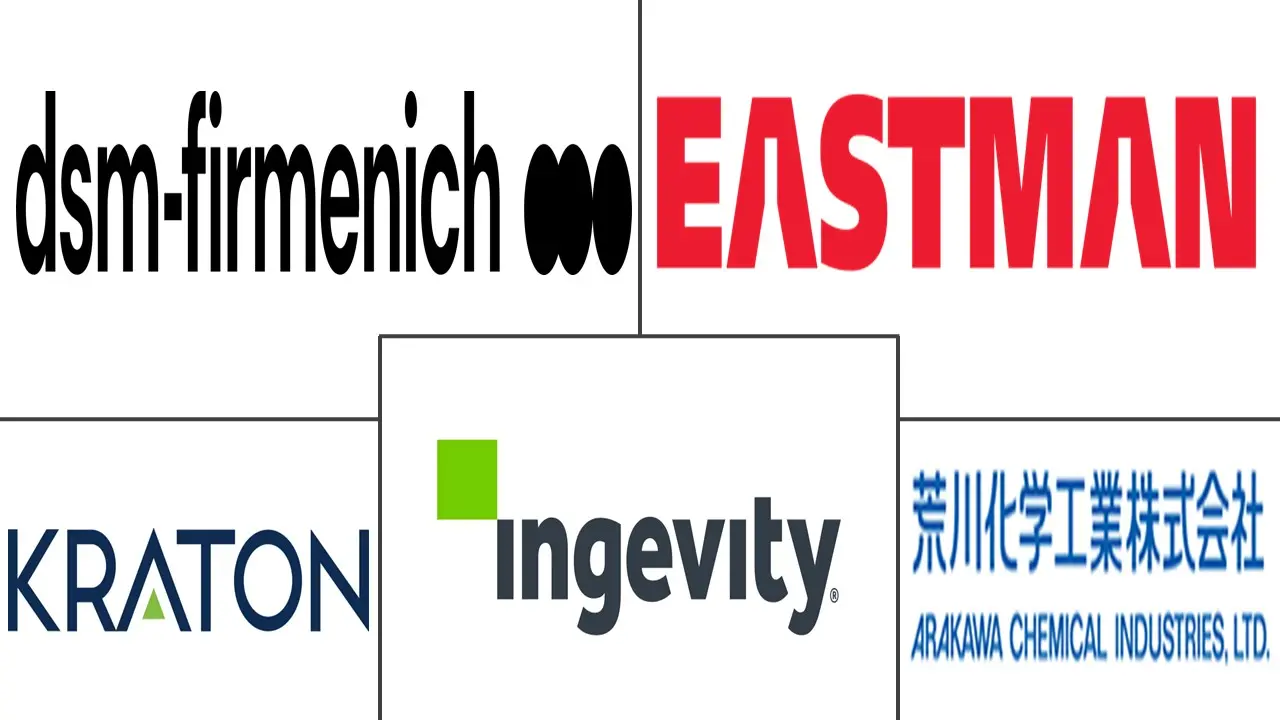 Ester Gum Market Major Players