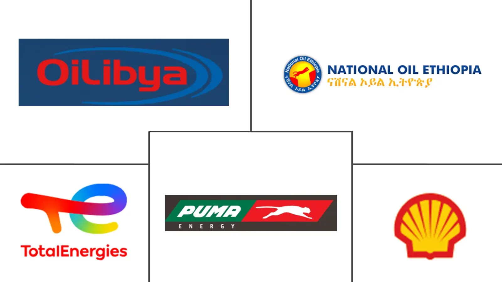 Major players in Ethiopia Automotive Lubricants industry
