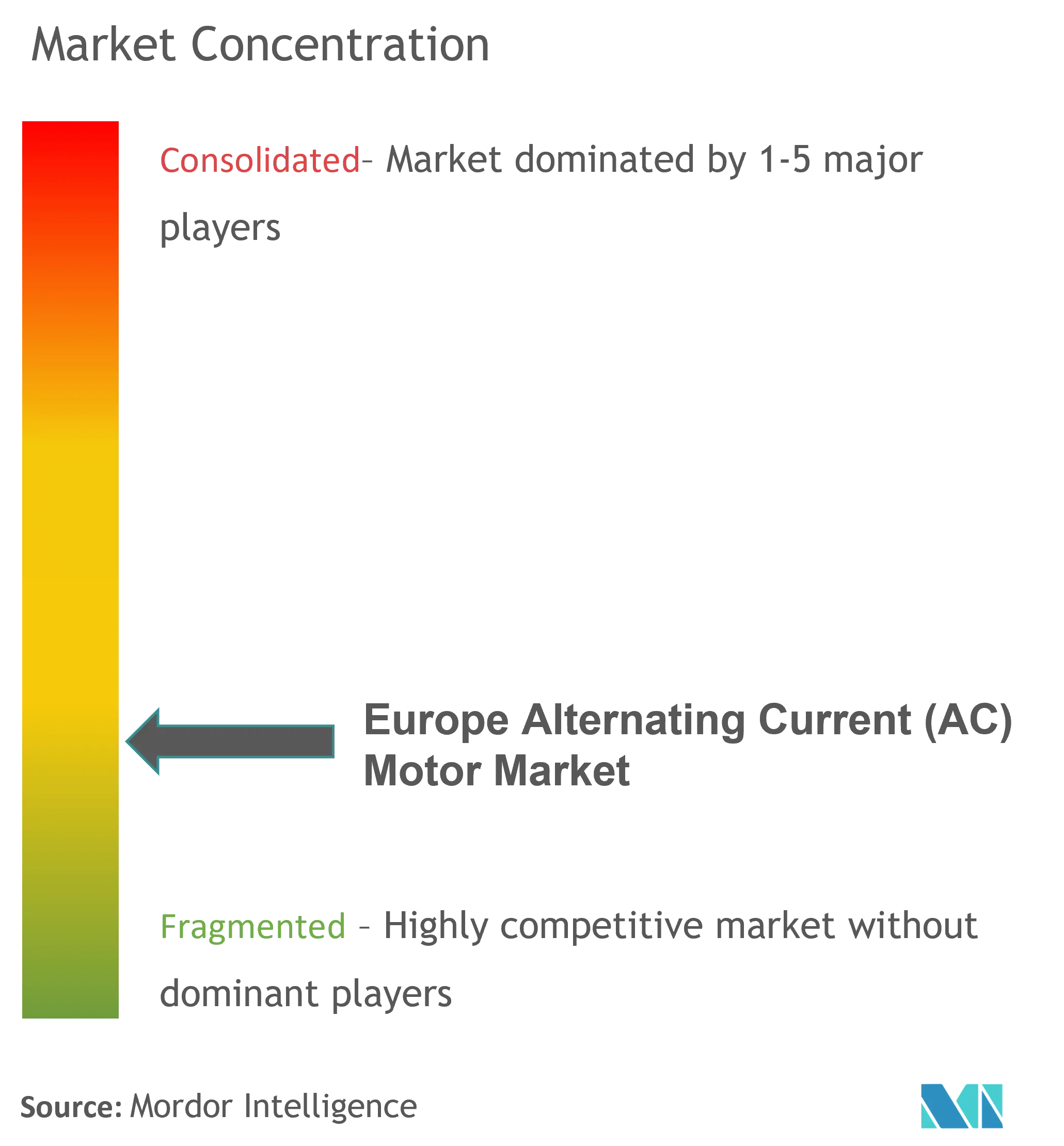 Europe Alternating Current (AC) Motor Market Concentration