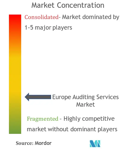 Europe Auditing Services Market Concentration