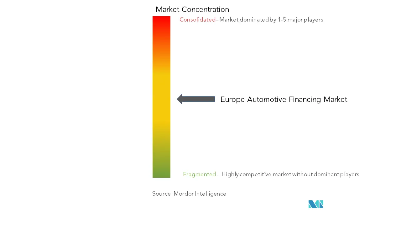 Europe Automotive Finance Market Concentration