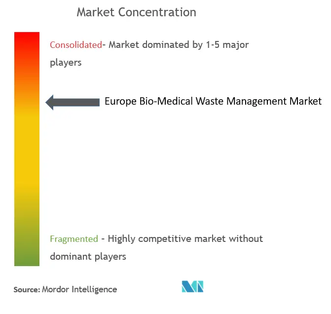 Europe Bio-Medical Waste Management Market Concentration