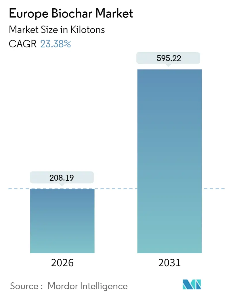 Europe Biochar Market Summary