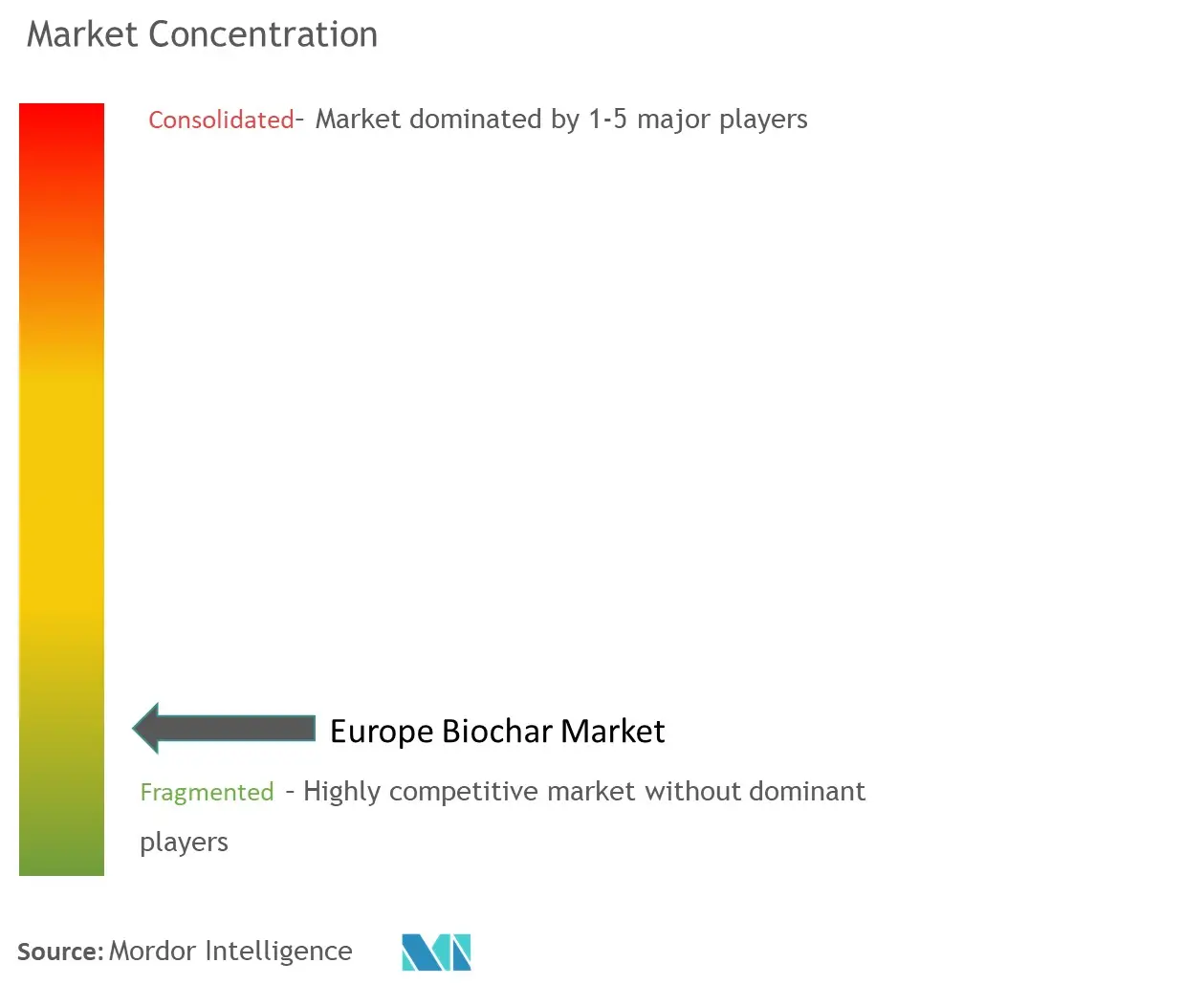 Europe Biochar Market Concntrartion