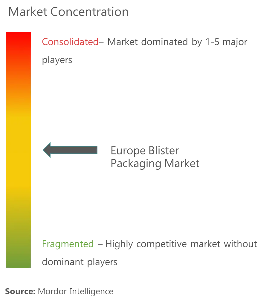 Europe Blister Packaging Market Concentration