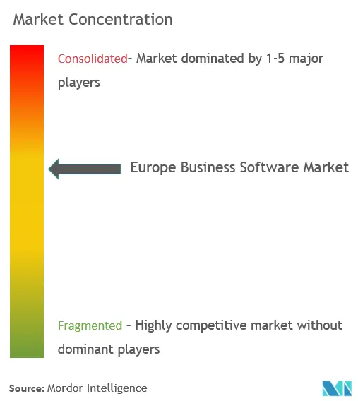 Europe Business Software Market - Market Concentration.png