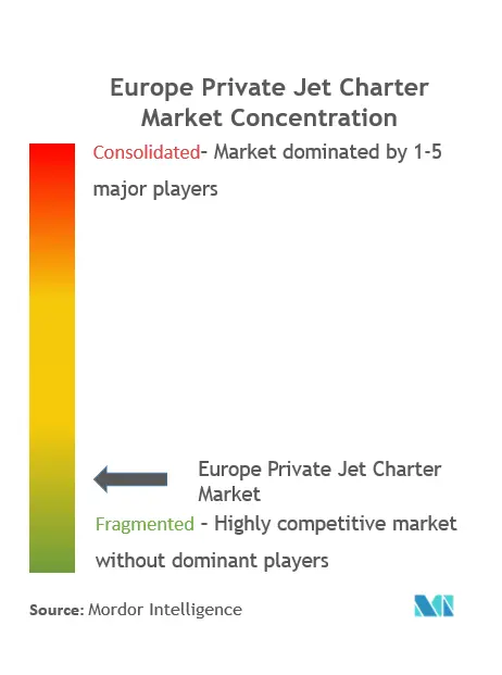 Europe Charter Jet Services Market Concentration