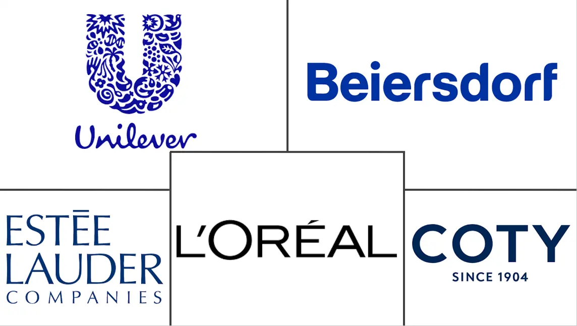 Major players in Europe Cosmetics industry