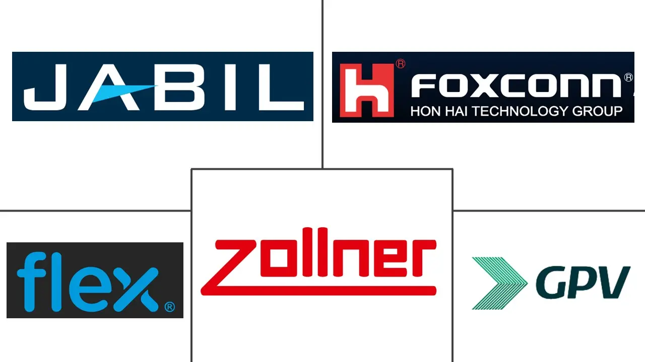 Major players in Europe Electronic Contract Manufacturing And Design Services industry