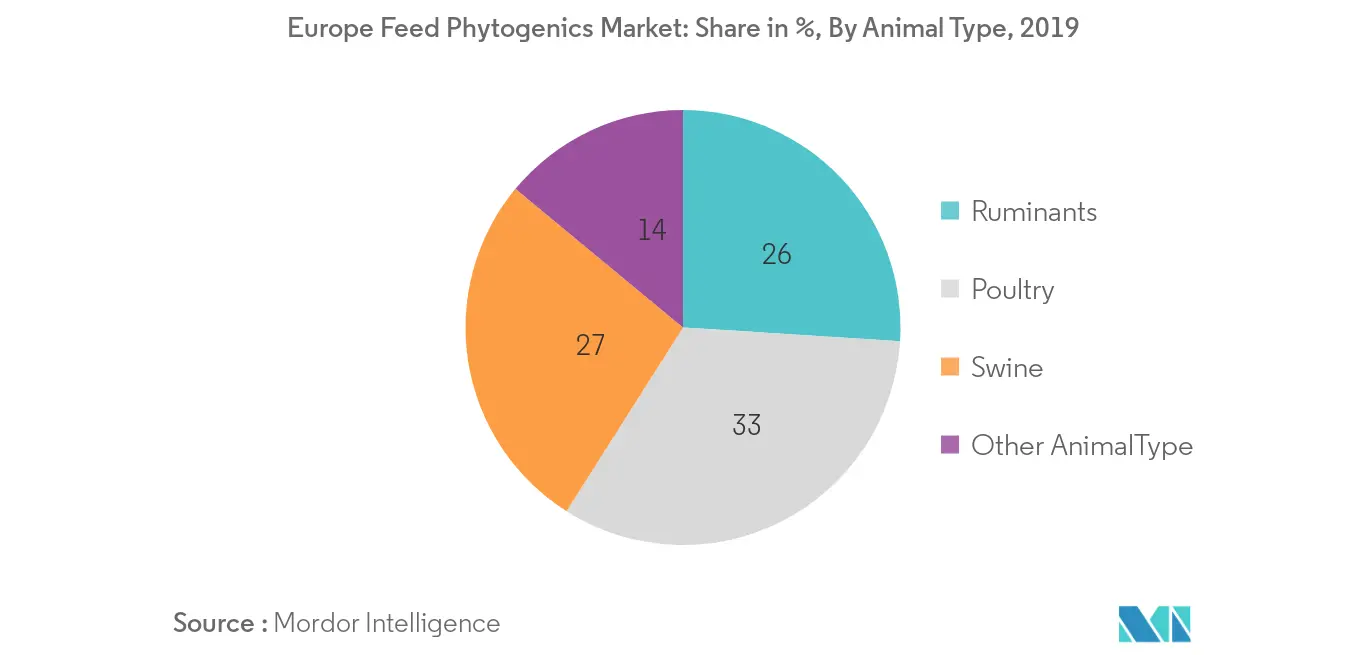 Analyse du marché phytogénique des aliments pour animaux en Europe