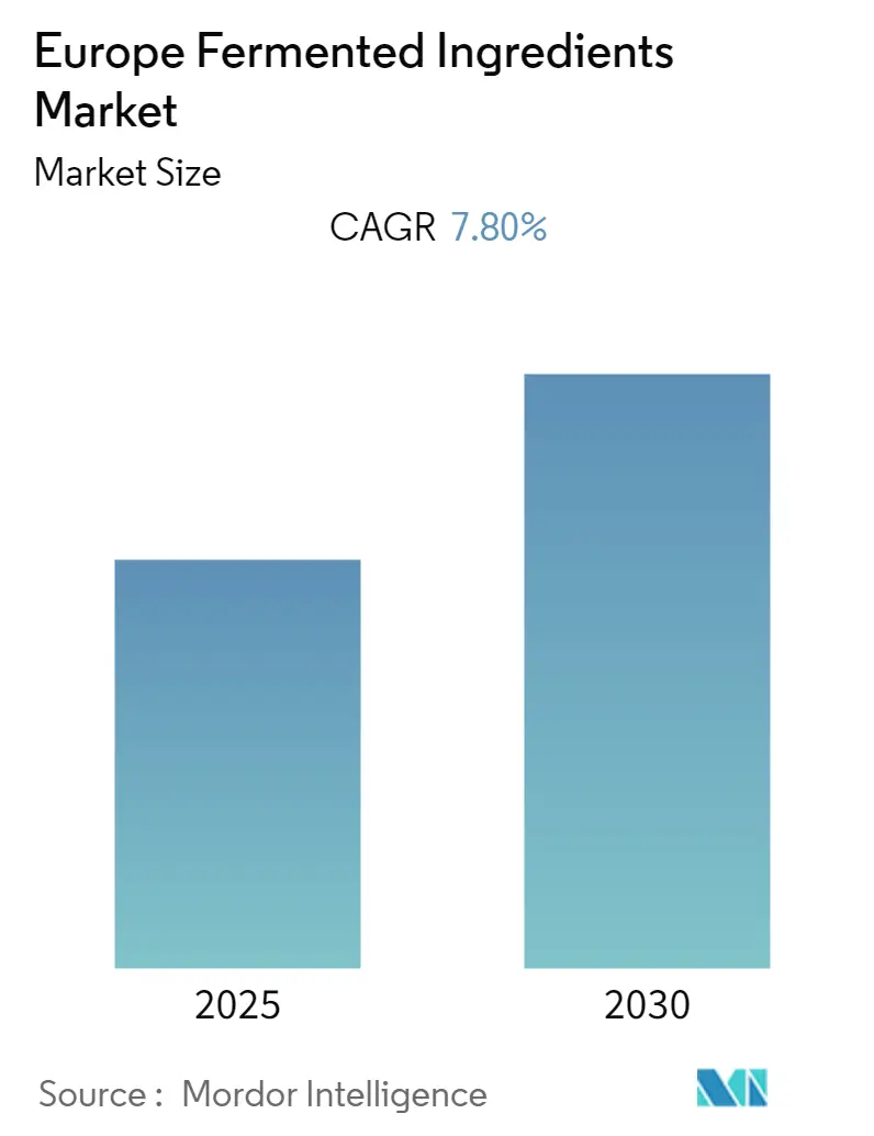 Europe Fermented Ingredient Market size