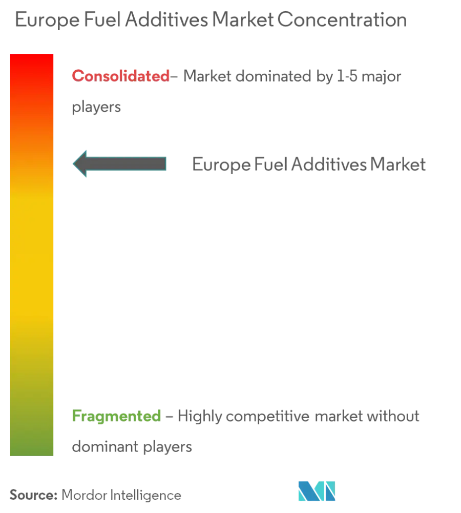 Europe Fuel Additives Market Concentration