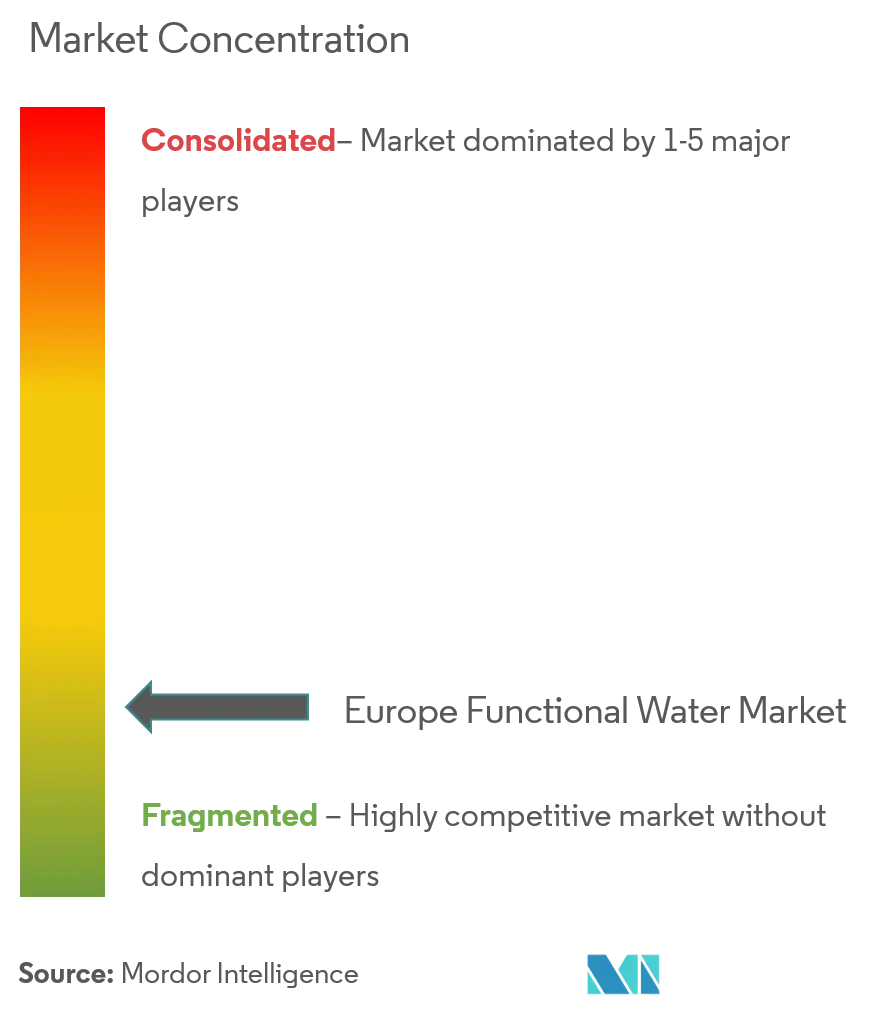 欧州機能水市場集中度