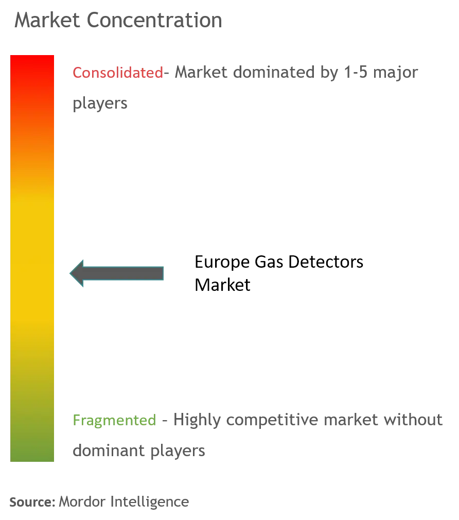 Europa GasdetektorenMarktkonzentration
