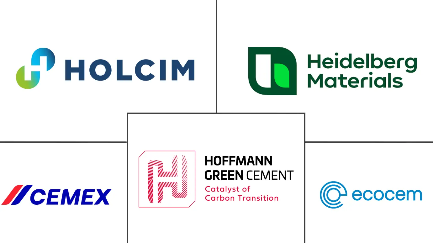 Europe Green Cement Market Major Players