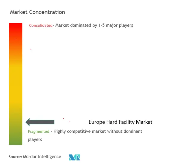 欧州ハード施設管理市場の集中度