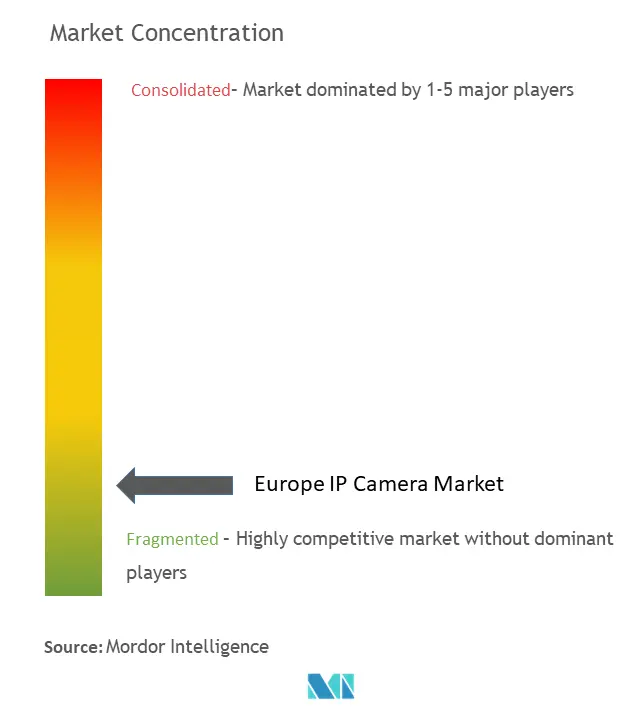 Europe IP Camera Market Concentration