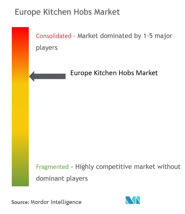 Europe Kitchen Hobs Market Concentration