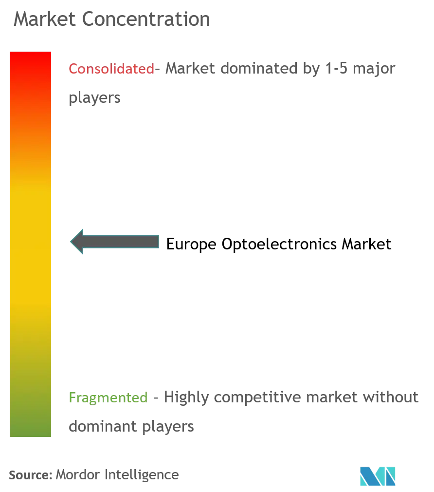 Europa OptoelectrónicaConcentración del Mercado