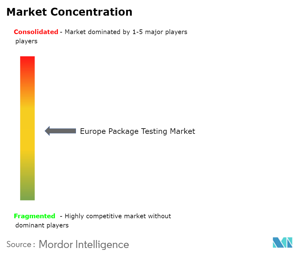 Europe Package Testing Market Concentration