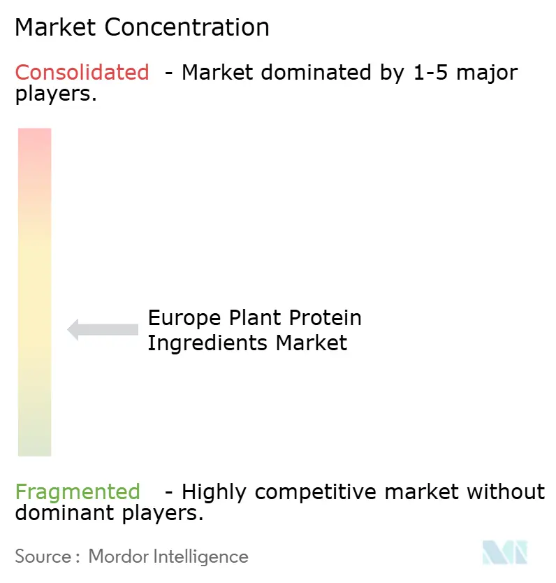 Concentração do Mercado Europeu de Ingredientes de Proteína Vegetal