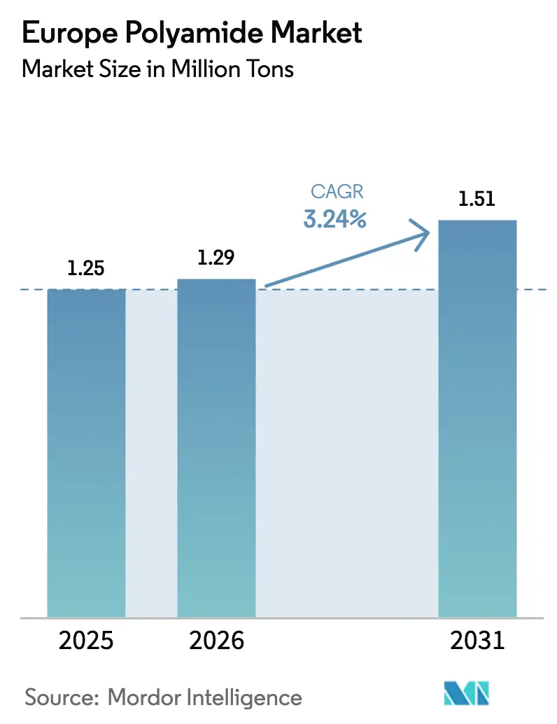 Marché européen du polyamide (2025 - 2030)