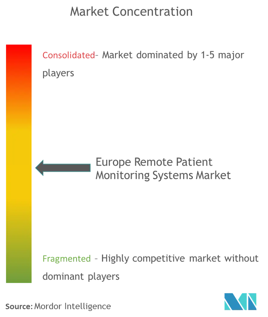 Europe Remote Patient Monitoring System Market Concentration
