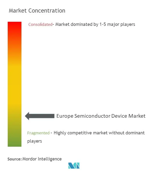 Europe Semiconductor Device Market Concentration