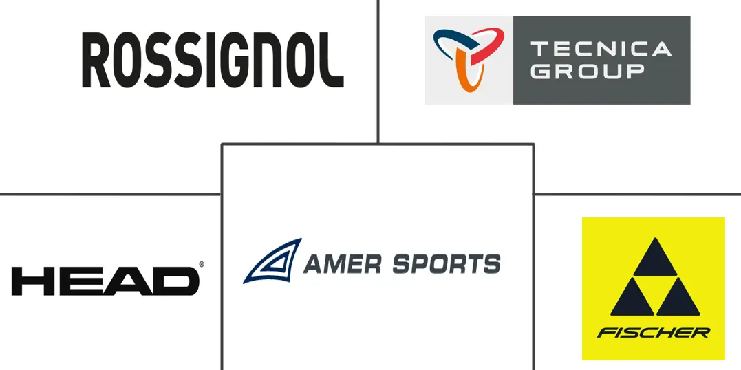 Principales actores de la industria europea de equipos y artículos de esquí