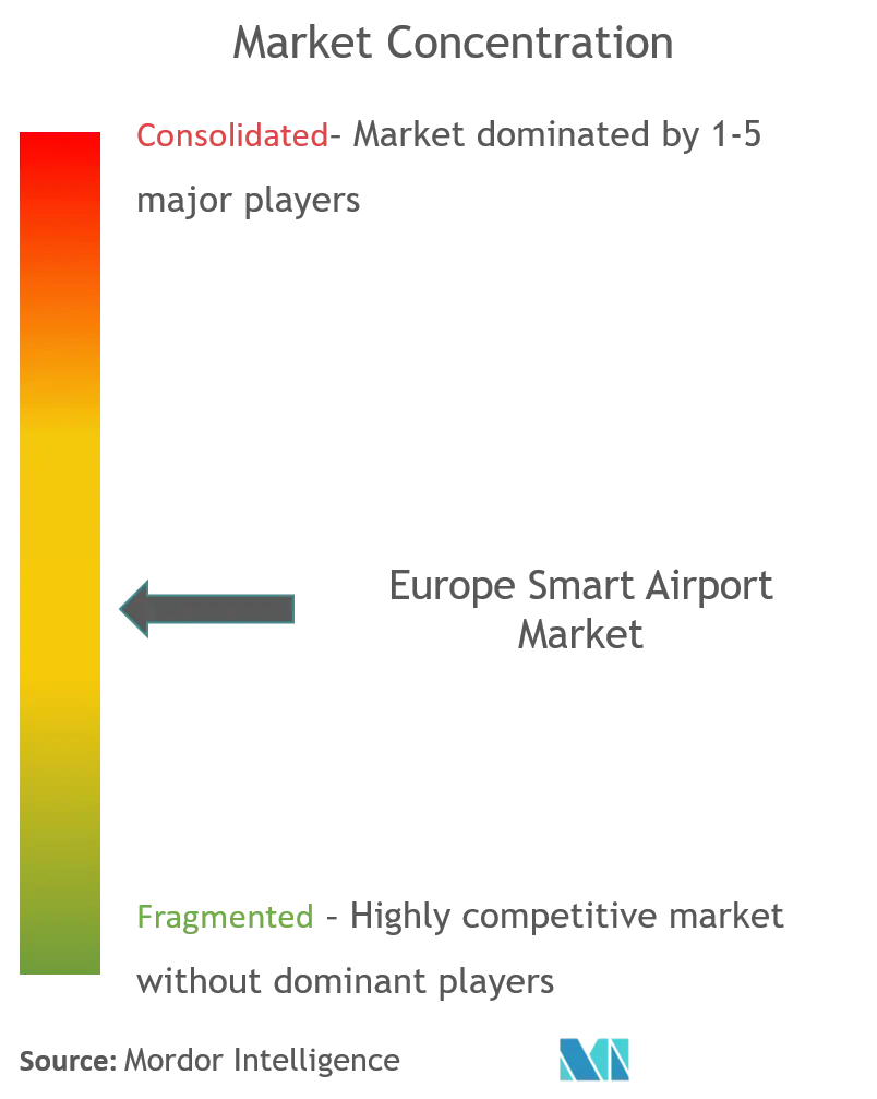 ヨーロッパスマート空港市場集中度