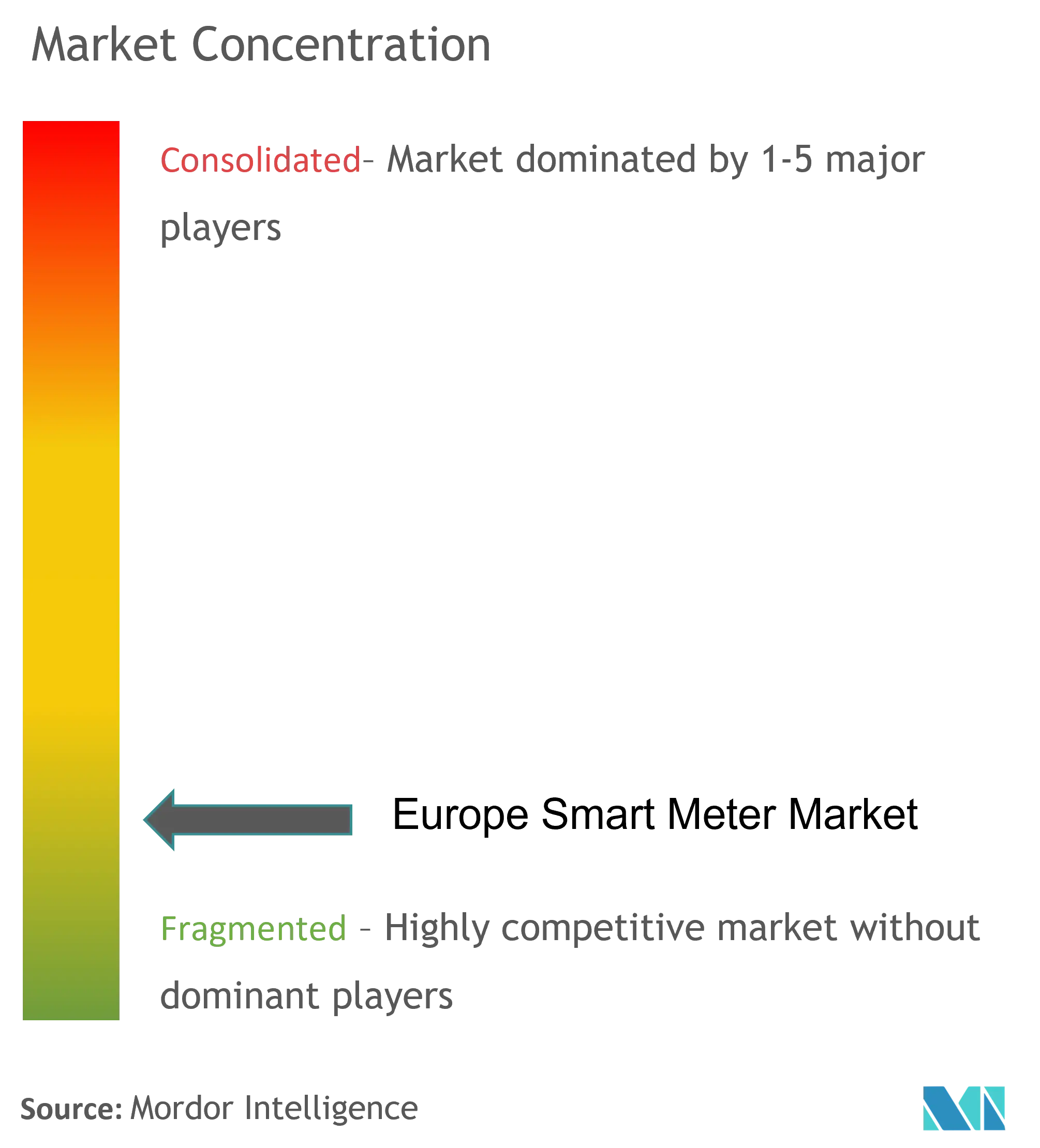 Europe Smart Meter Market Concentration