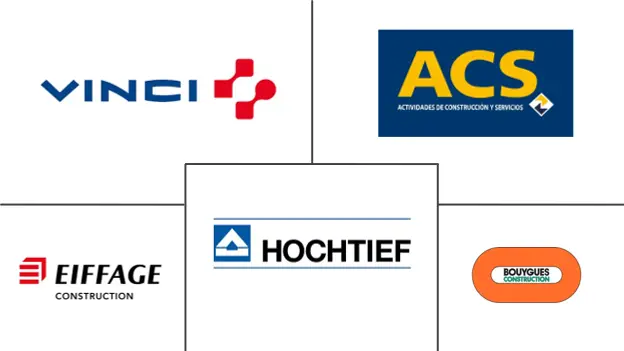 Major players in Europe Transportation Infrastructure Construction industry