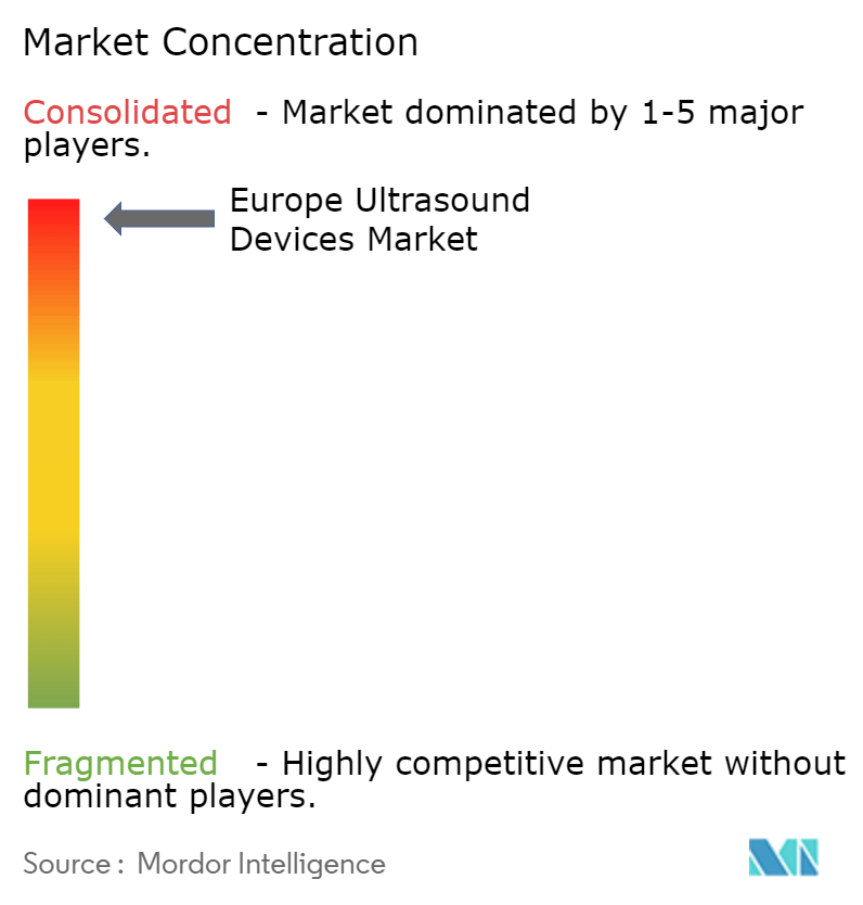 Europe Ultrasound Devices Market Concentration