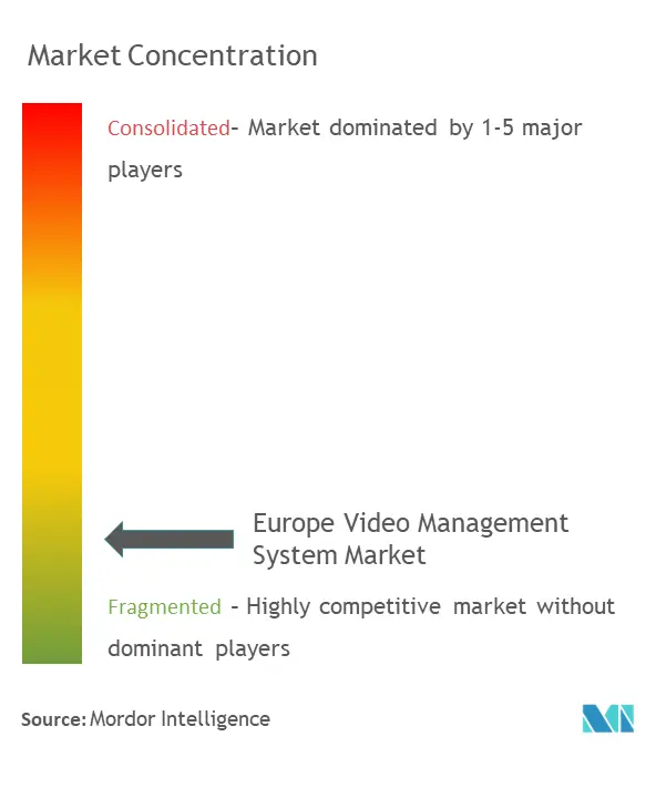 Europe Video Management System Market Concentration