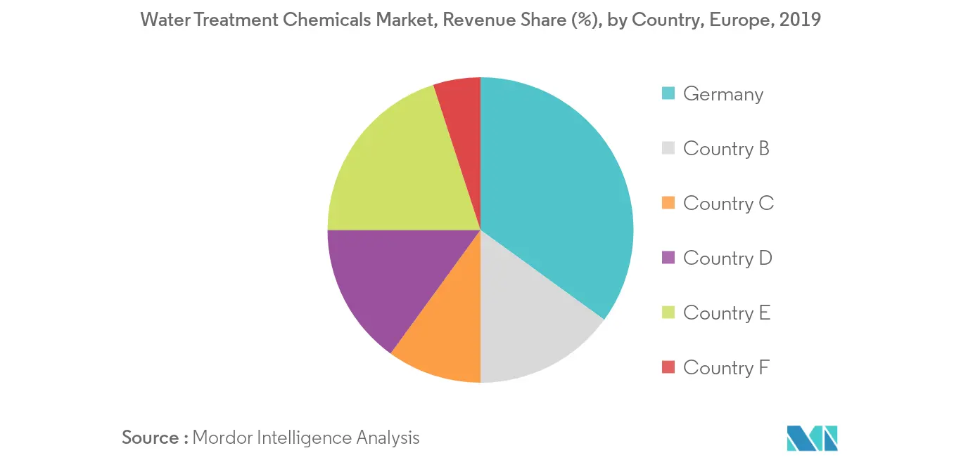 Europe Water Treatment Chemicals Market-Revenue Share