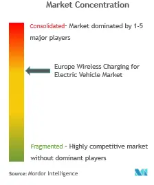 Europe Wireless Charging Market Concentration