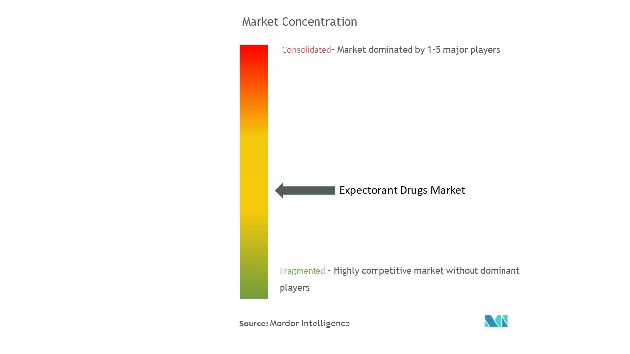 Expectorant Drugs Market Concentration