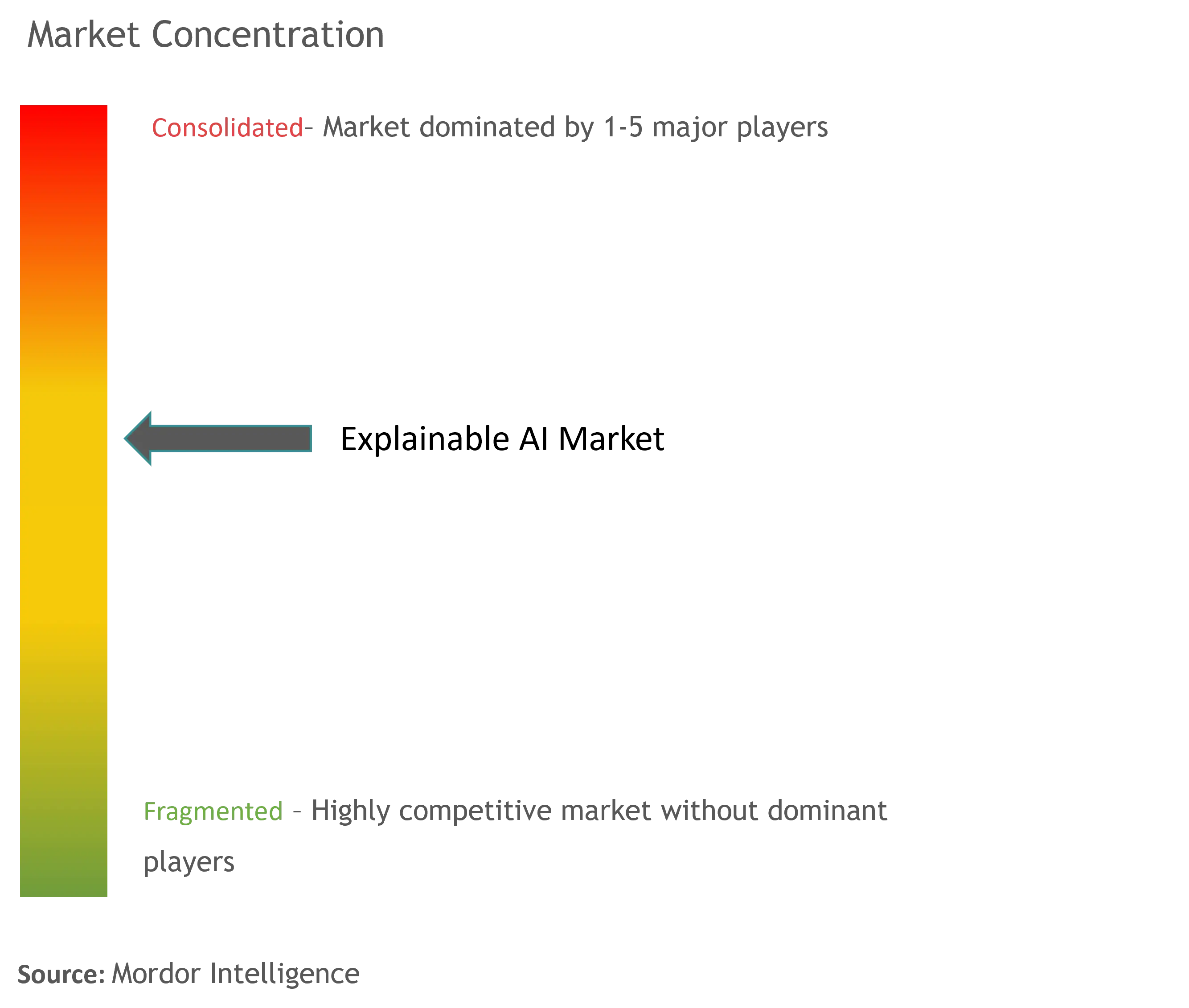 Explainable AI Market Concentration