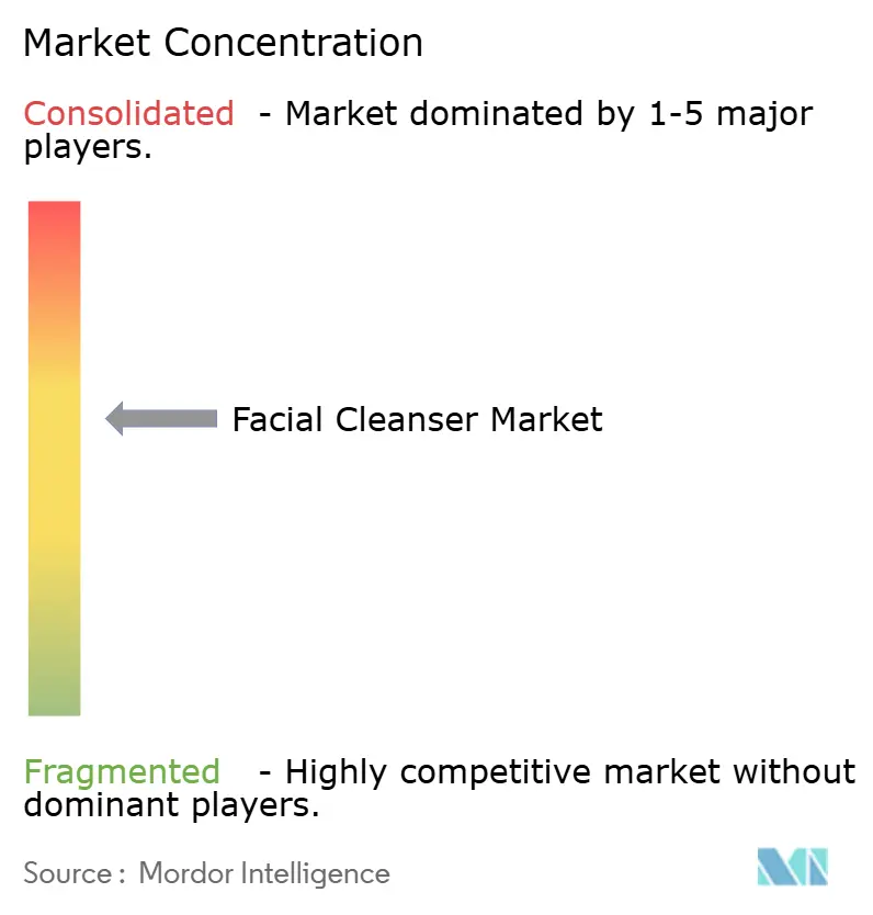 Facial Cleanser Market Concentration