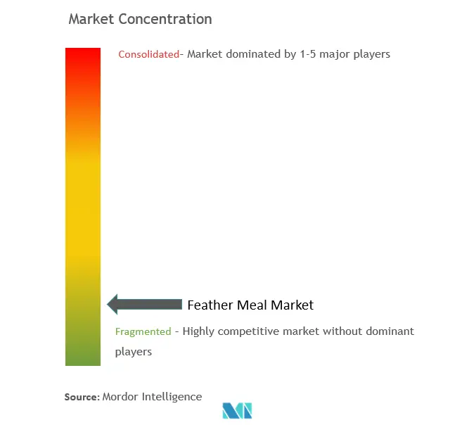 Feather Meal Market Concentration