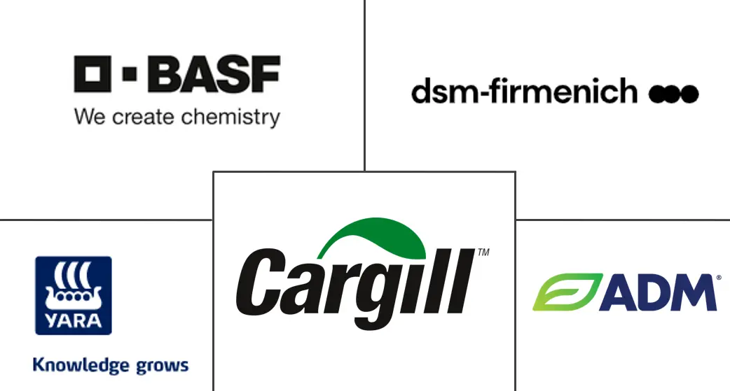 Major players in Feed Acidulants industry