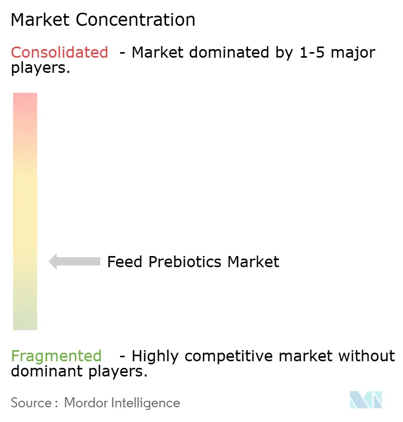 Feed Prebiotics Market Concentration