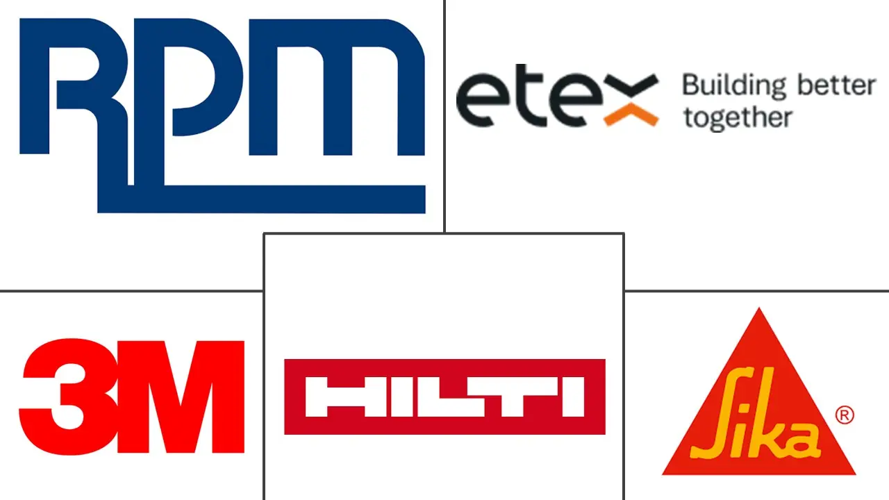 Major players in Fire Stopping Materials industry